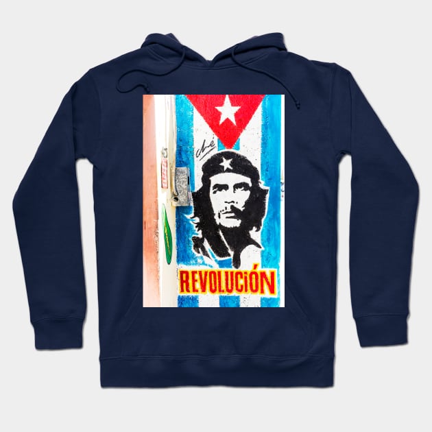 Che Guevara Revolution Hoodie by tommysphotos